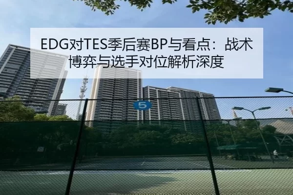 EDG对TES季后赛BP与看点：战术博弈与选手对位解析深度